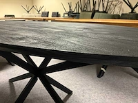 Eiken black brust tafel - afbeelding 5 van  5