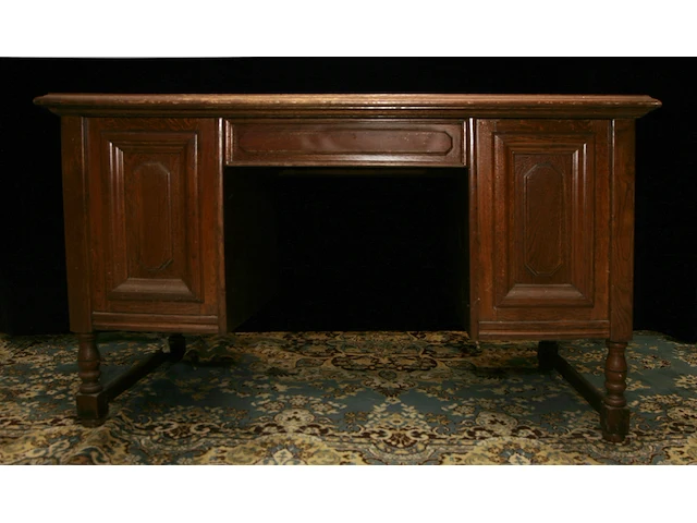 Eiken bureau - afbeelding 2 van  9