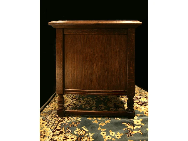Eiken bureau - afbeelding 4 van  9