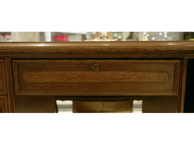 Eiken bureau - afbeelding 8 van  9