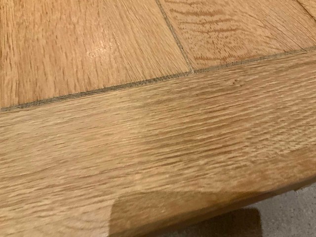 Eiken eetkamertafel 200 cm - afbeelding 8 van  9