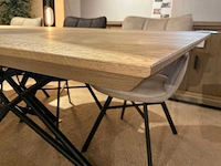 Eiken eetkamertafel 220 cm - afbeelding 3 van  9