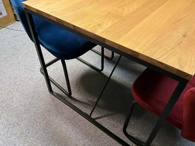 Eiken eetkamertafel - afbeelding 6 van  7