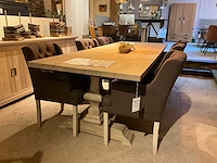 Eiken eetkamertafel - afbeelding 1 van  7