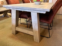 Eiken eetkamertafel - afbeelding 1 van  9
