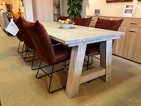 Eiken eetkamertafel - afbeelding 8 van  9