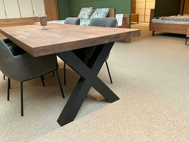 Eiken eetkamertafel - afbeelding 5 van  8