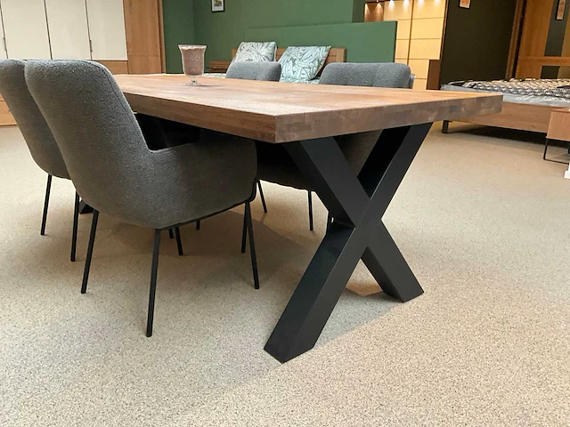Eiken eetkamertafel - afbeelding 6 van  8