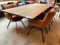 Eiken eetkamertafel - afbeelding 3 van  7