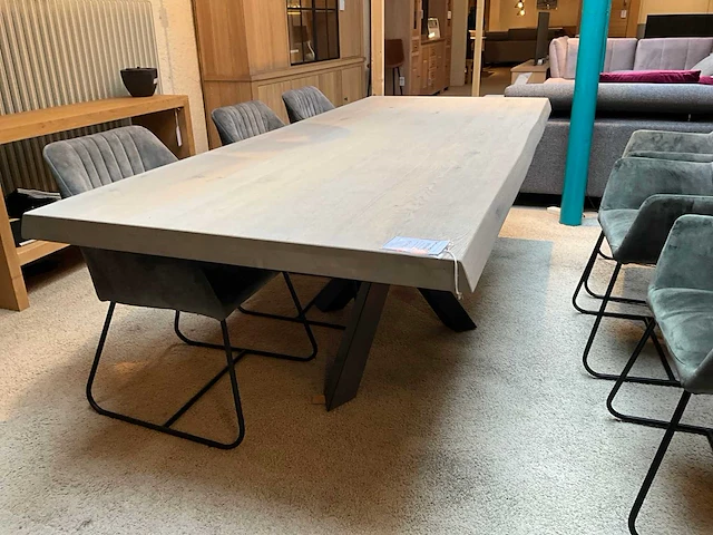 Eiken eetkamertafel - afbeelding 7 van  9