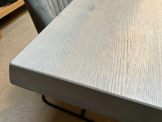 Eiken eetkamertafel - afbeelding 8 van  9