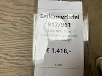 Eiken eetkamertafel - afbeelding 9 van  9