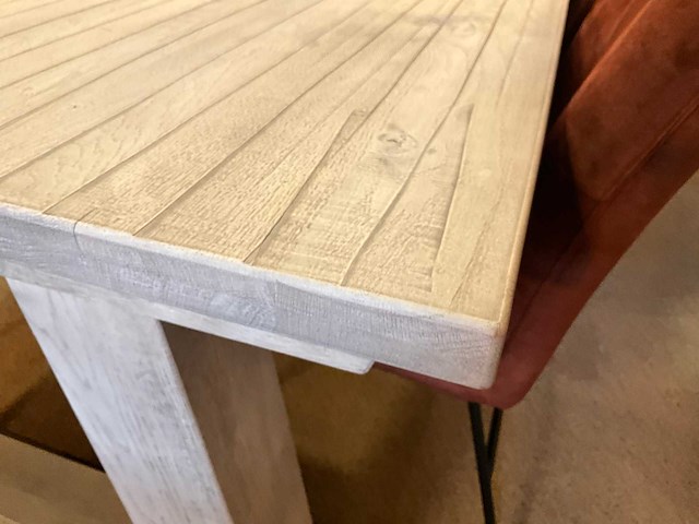 Eiken eetkamertafel - afbeelding 3 van  9