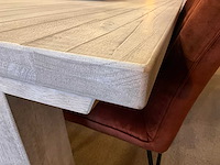 Eiken eetkamertafel - afbeelding 4 van  9