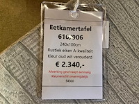 Eiken eetkamertafel - afbeelding 9 van  9