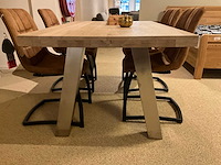 Eiken eetkamertafel - afbeelding 2 van  5