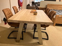 Eiken eetkamertafel - afbeelding 3 van  5