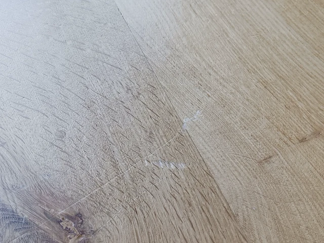 Eiken eettafel rond spinpoot - afbeelding 5 van  6