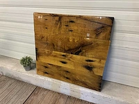 Eiken epoxy tafelblad - afbeelding 1 van  6