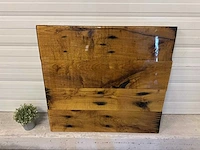 Eiken epoxy tafelblad - afbeelding 3 van  6
