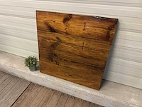 Eiken epoxy tafelblad - afbeelding 1 van  3