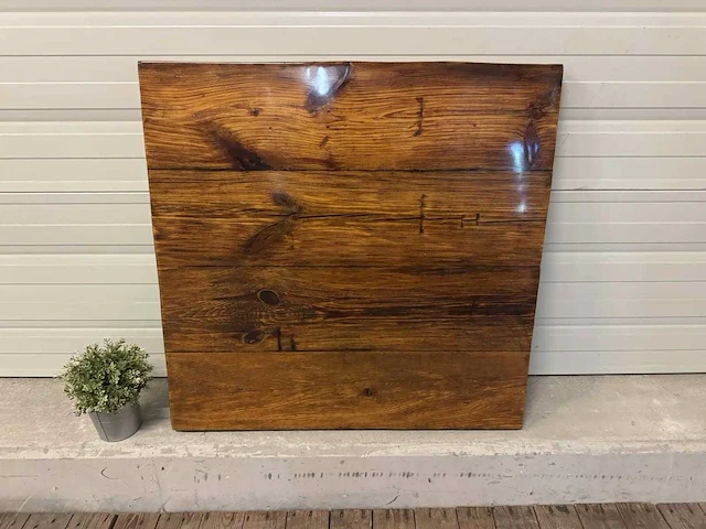 Eiken epoxy tafelblad - afbeelding 2 van  3