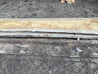 Eiken europees - kd ovengedroogd 3630x860x180 mm - schaaldeel (2x) - afbeelding 2 van  8