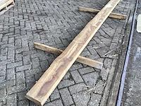 Eiken europees - kd ovengedroogd 3690x220x78 mm - balk - afbeelding 3 van  9