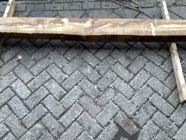 Eiken europees - kd ovengedroogd 3690x220x78 mm - balk - afbeelding 7 van  9
