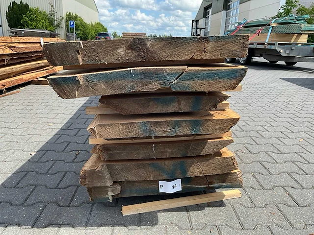 Eiken europees schaaldeel ovengedroogd (8x) - afbeelding 4 van  6
