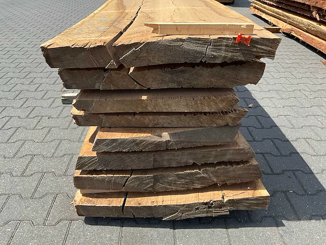 Eiken europees schaaldeel ovengedroogd (8x) - afbeelding 5 van  6