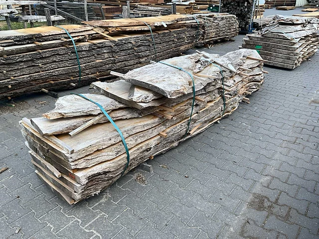 Eiken europees schaaldelen (60mm) (11x) - afbeelding 1 van  5