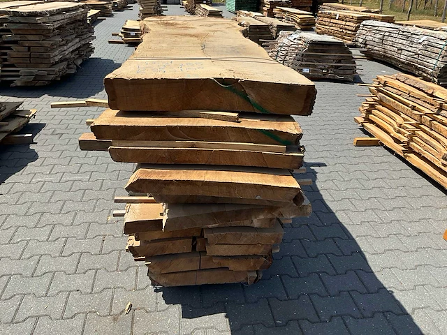 Eiken europees schaaldelen ovengedroogd (12x) - afbeelding 4 van  6