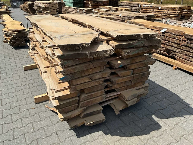 Eiken europees schaaldelen ovengedroogd (50mm) (26x) - afbeelding 3 van  5