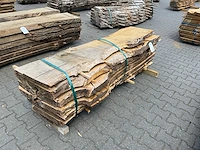 Eiken europees schaaldelen ovengedroogd (55mm) (7x) - afbeelding 2 van  5