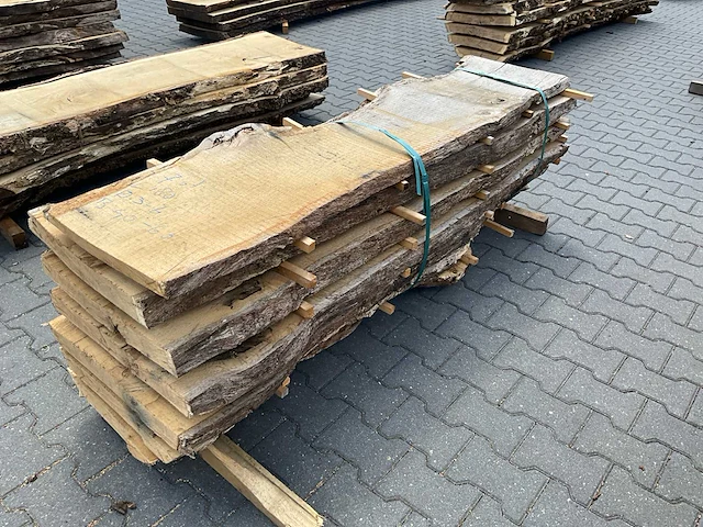 Eiken europees schaaldelen ovengedroogd (55mm) (7x) - afbeelding 5 van  5