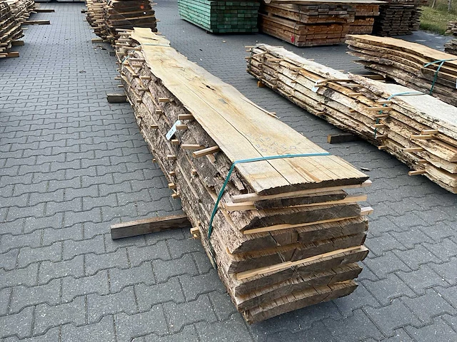 Eiken europees schaaldelen ovengedroogd (60mm) (8x) - afbeelding 4 van  5
