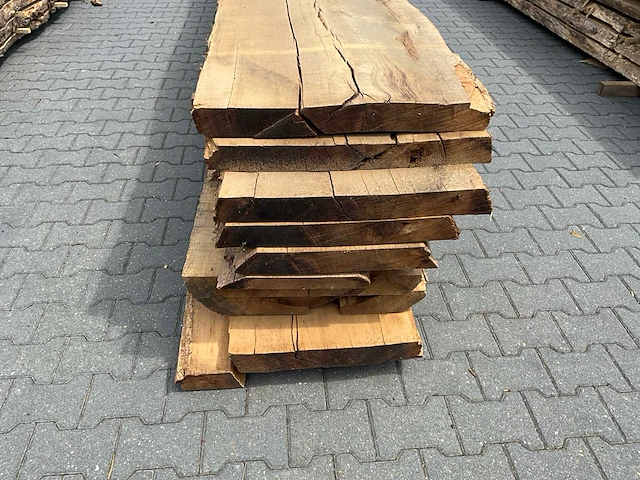 Eiken europees schaaldelen ovengedroogd (65mm) (8x) - afbeelding 4 van  6