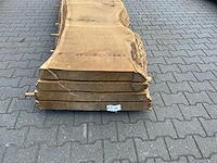 Eiken europees schaaldelen ovengedroogd (70mm) (4x) - afbeelding 2 van  5