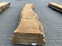 Eiken europees schaaldelen ovengedroogd (70mm) (4x) - afbeelding 3 van  5