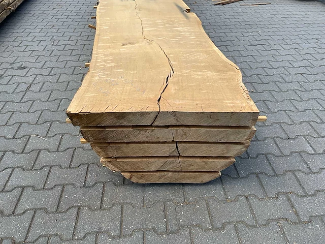 Eiken europees schaaldelen ovengedroogd (70mm) (5x) - afbeelding 6 van  7