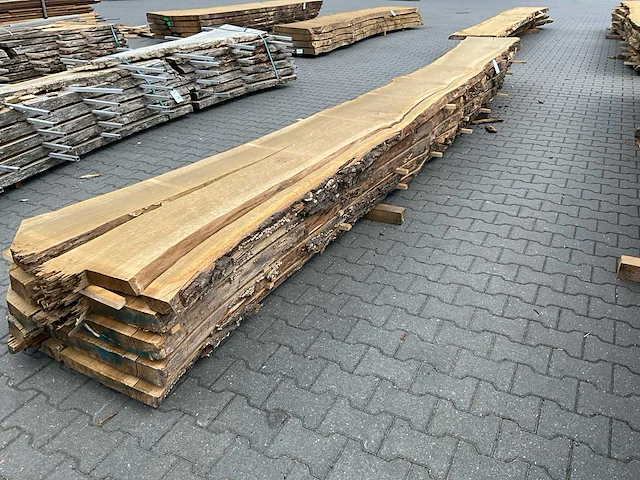 Eiken europees schaaldelen ovengedroogd (70mm) (5x) - afbeelding 2 van  7