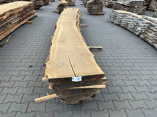 Eiken europees schaaldelen ovengedroogd (70mm) (5x) - afbeelding 7 van  7