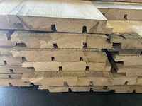 Eiken halfhout delen 20x125 mm rhombus profiel (41x) - afbeelding 6 van  6