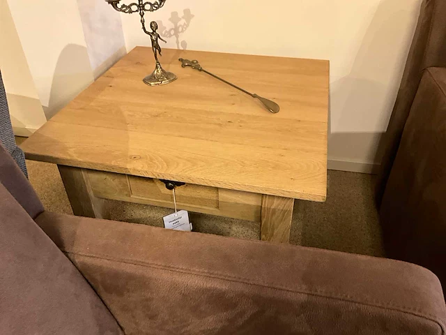 Eiken hoektafel - afbeelding 3 van  5