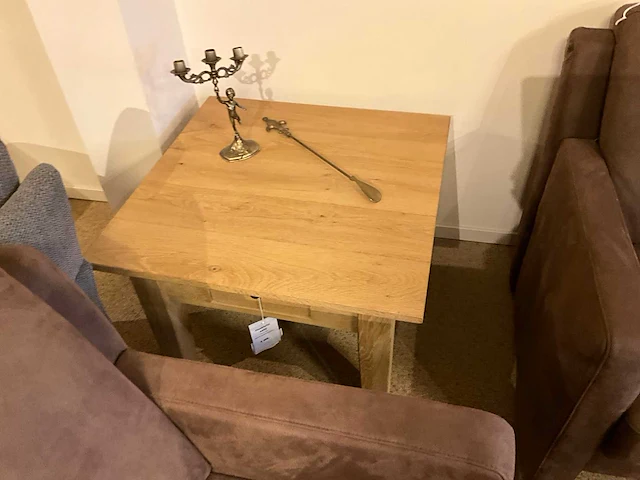 Eiken hoektafel - afbeelding 4 van  5