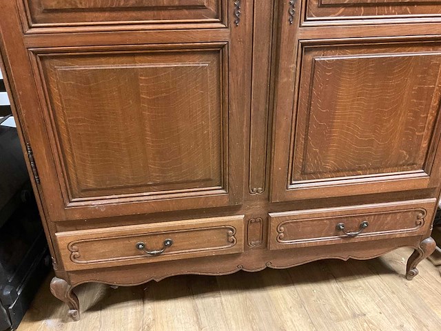 Eiken kast - afbeelding 3 van  4