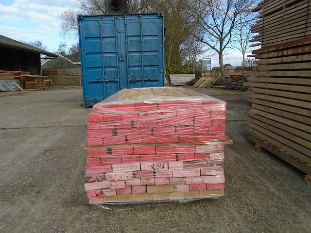 Eiken kd gedroogd 50mm qf 2-3 (ca. 1,25m3) - afbeelding 2 van  5