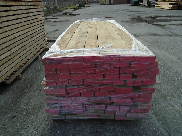 Eiken kd gedroogd 50mm qf 2-3 (ca. 1,25m3) - afbeelding 3 van  5