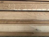 Eiken kraalplint massief 18x70mm (220 m1) - afbeelding 2 van  3